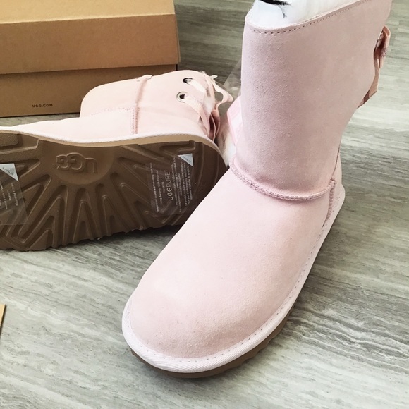 UGG Customizable Bailey Bow Back Boots - Big Kid - Picture 3 of 4